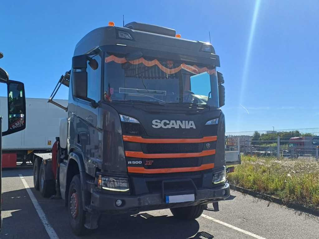 Scania R500, 6x6, RETARDER, OPTICRUISE, PALFINGER EPSILON S260Z96 - Cabeza tractora: foto 3 Scania R500, 6x6, RETARDER, OPTICRUISE, PALFINGER EPSILON S260Z96 - Cabeza tractora: foto 3