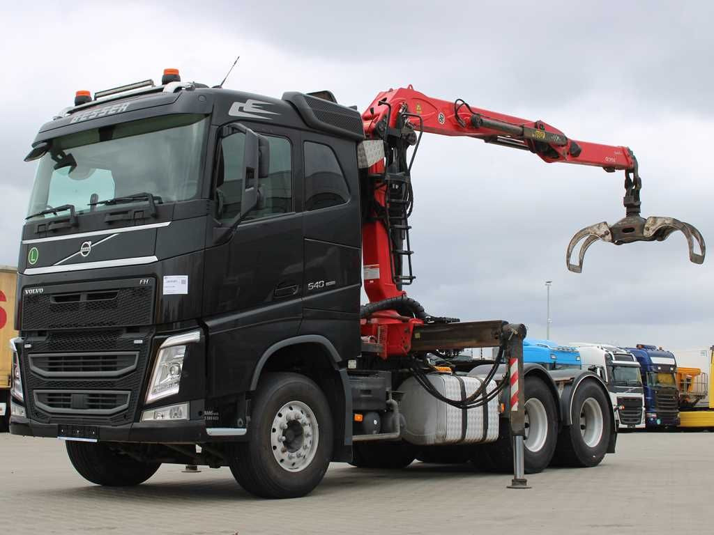 Volvo FH 540, 6X4, VEB+, Crane EPSILON Q170Z96 - Cabeza tractora: foto 1 Volvo FH 540, 6X4, VEB+, Crane EPSILON Q170Z96 - Cabeza tractora: foto 1
