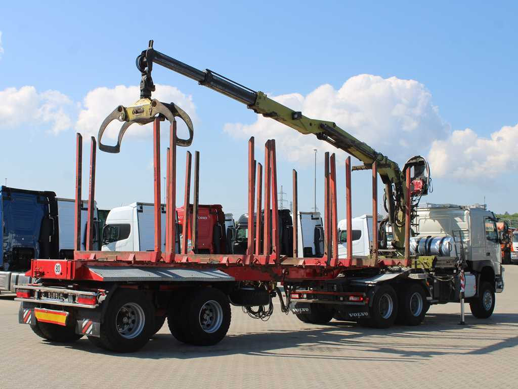 Volvo FMX 500, 6X6, LOGLIFT F265Z95 + DOLL trailer (2007) - Cabeza tractora, Semirremolque maderero: foto 5 Volvo FMX 500, 6X6, LOGLIFT F265Z95 + DOLL trailer (2007) - Cabeza tractora, Semirremolque maderero: foto 5