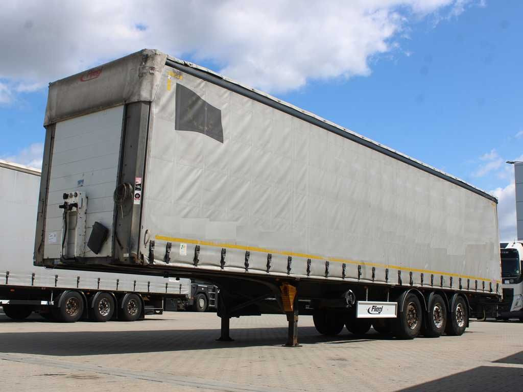 Fliegl SDS 043 DA, MULTILOCK, SAF, LIFTING AXLE - Semirremolque lona: foto 1 Fliegl SDS 043 DA, MULTILOCK, SAF, LIFTING AXLE - Semirremolque lona: foto 1