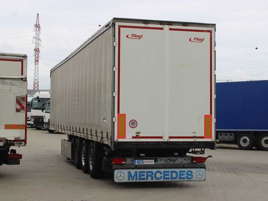 Fliegl SDS 390, MULDA, MULTILOCK, LIFTING AXLE, SAF - Semirremolque lona: foto 4 Fliegl SDS 390, MULDA, MULTILOCK, LIFTING AXLE, SAF - Semirremolque lona: foto 4