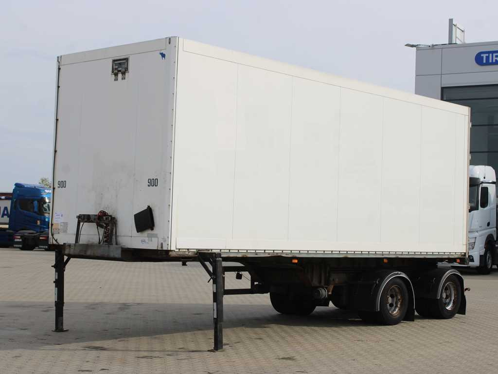 HFR SX20, AXLES 10t, EXPANDABLE - Caja cerrada semirremolque: foto 1 HFR SX20, AXLES 10t, EXPANDABLE - Caja cerrada semirremolque: foto 1