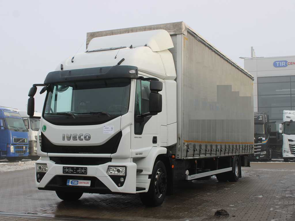 Iveco EUROCARGO 180E, EURO 6 - Camión lona: foto 1 Iveco EUROCARGO 180E, EURO 6 - Camión lona: foto 1
