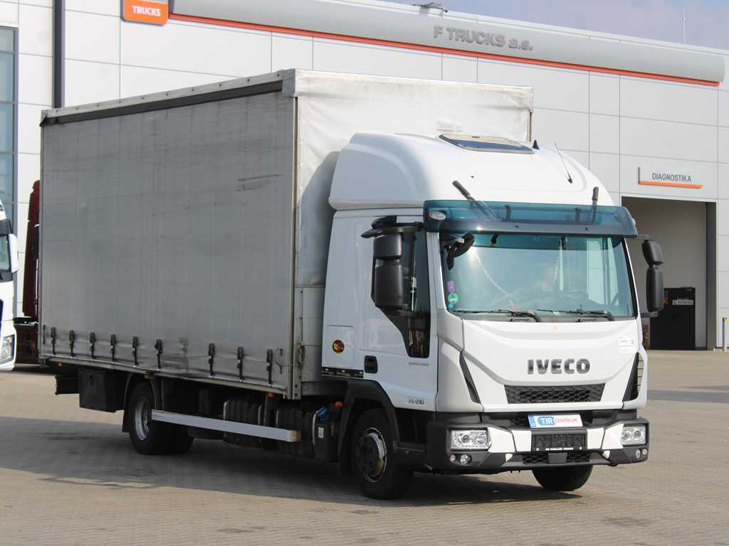 Iveco EUROCARGO 75E210, EURO 6, PNEU 80% - Camión lona: foto 3 Iveco EUROCARGO 75E210, EURO 6, PNEU 80% - Camión lona: foto 3