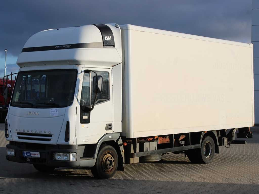 Iveco EUROCARGO ML75E17, TAIL LIFT, SLEEPING CABIN - Camión caja cerrada: foto 1 Iveco EUROCARGO ML75E17, TAIL LIFT, SLEEPING CABIN - Camión caja cerrada: foto 1