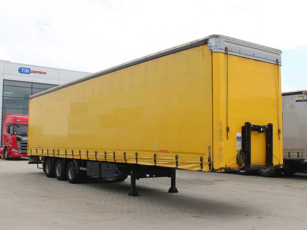 Kögel S 24 - 1, LOWDECK, SAF, LIFT AXLE, MULTILOCK - Semirremolque lona: foto 3 Kögel S 24 - 1, LOWDECK, SAF, LIFT AXLE, MULTILOCK - Semirremolque lona: foto 3