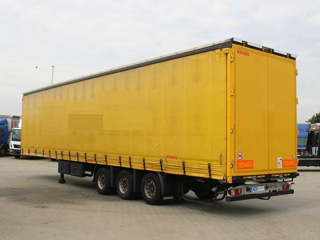 Kögel S 24 - 1, LOWDECK, SAF, LIFT AXLE, MULTILOCK - Semirremolque lona: foto 5 Kögel S 24 - 1, LOWDECK, SAF, LIFT AXLE, MULTILOCK - Semirremolque lona: foto 5