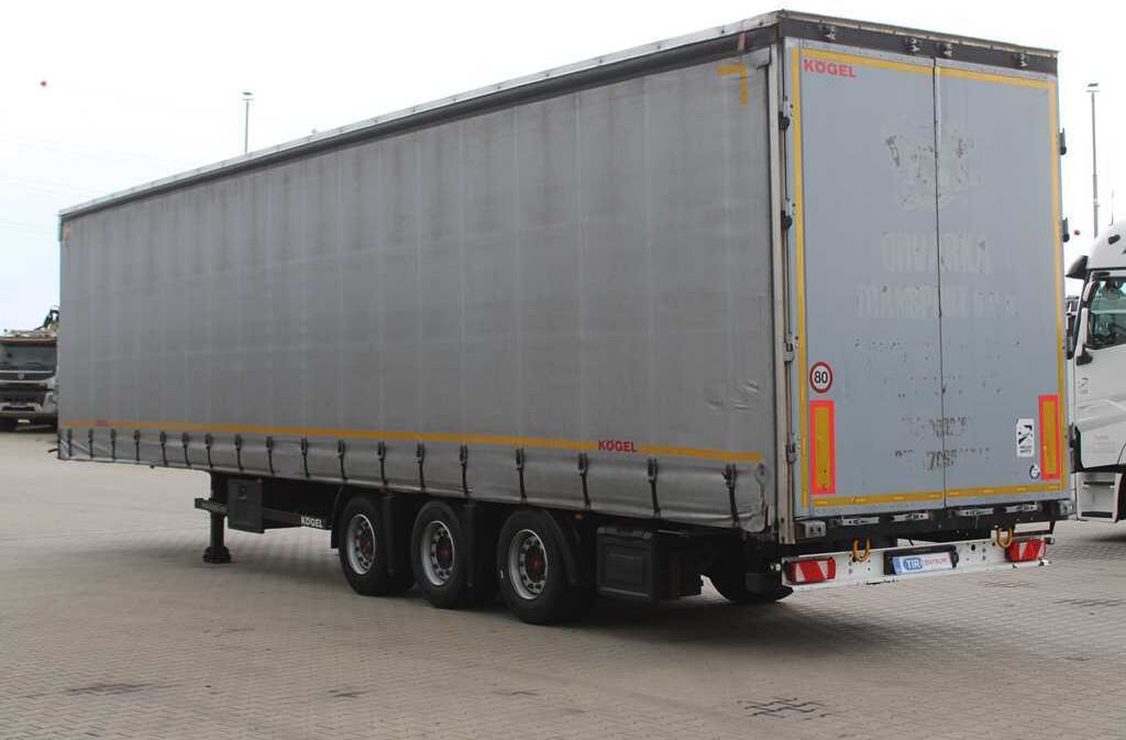 Kögel SN 24, LOWDECK, LIFT AXLE, LIFTING ROOF, SAF - Semirremolque lona: foto 5 Kögel SN 24, LOWDECK, LIFT AXLE, LIFTING ROOF, SAF - Semirremolque lona: foto 5