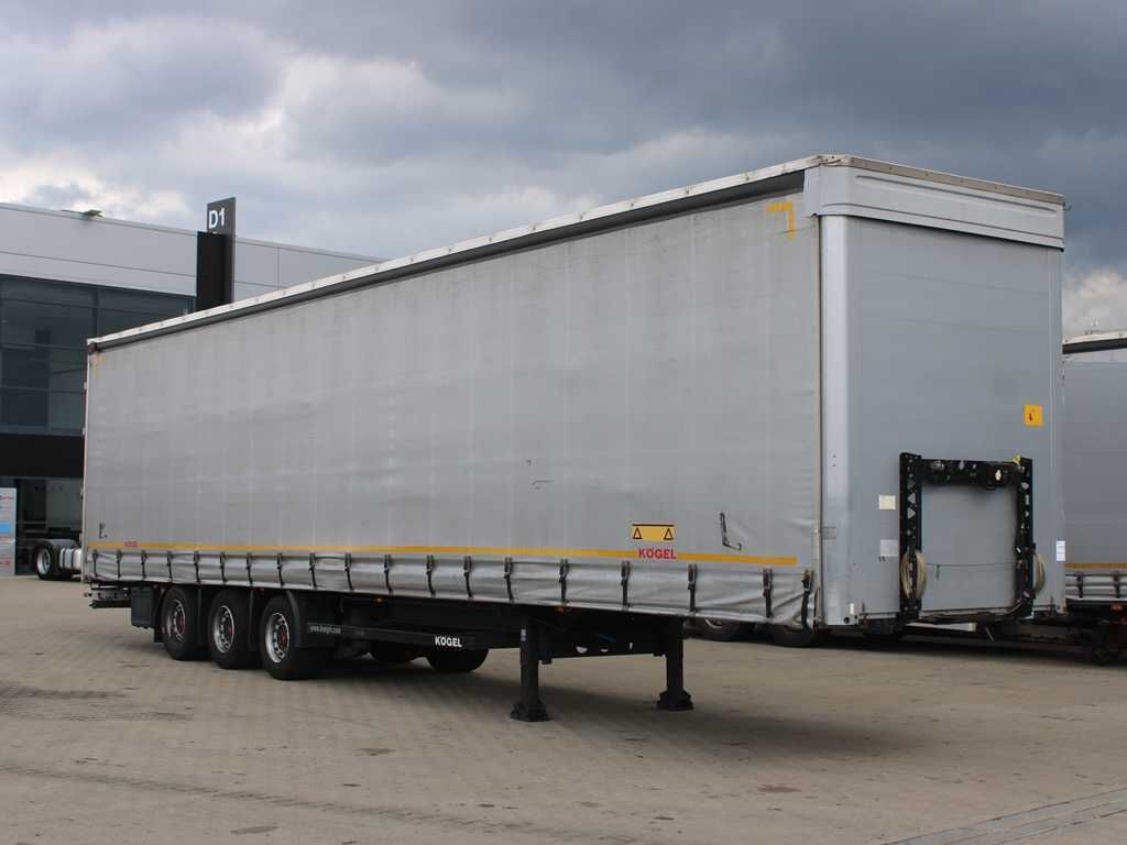 Kögel SN 24, LOWDECK, LIFT AXLE, LIFTING ROOF, SAF - Semirremolque lona: foto 3 Kögel SN 24, LOWDECK, LIFT AXLE, LIFTING ROOF, SAF - Semirremolque lona: foto 3