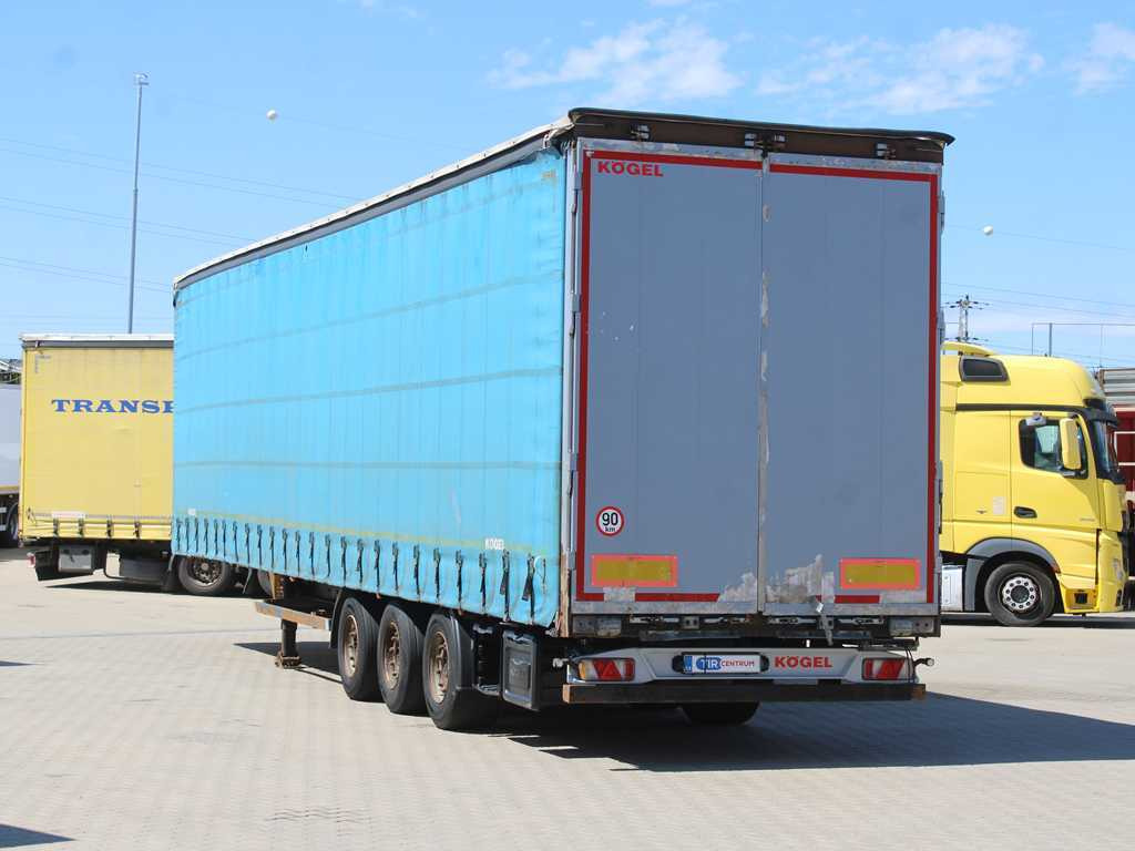 Kögel SN 24, LOWDECK, LIFT AXLE, MULTILOCK, SAF - Semirremolque lona: foto 5 Kögel SN 24, LOWDECK, LIFT AXLE, MULTILOCK, SAF - Semirremolque lona: foto 5