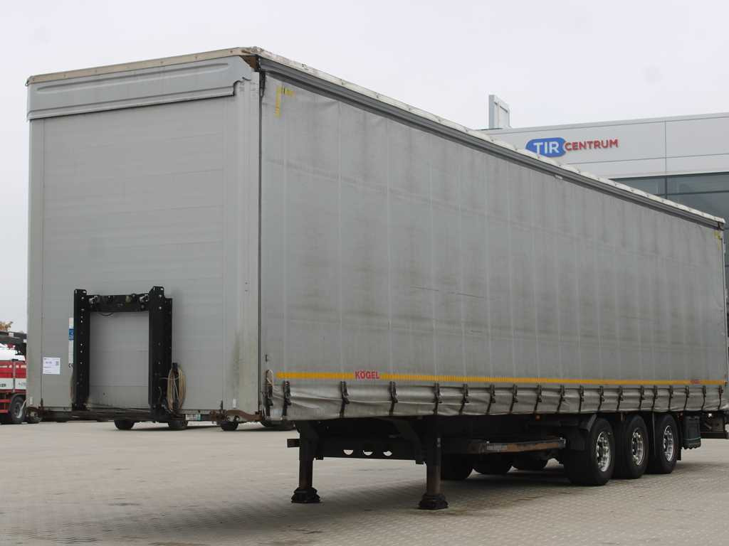 Kögel SN 24, LOWDECK, LIFTING AXLE, MULTILOCK, LIFTING ROOF - Semirremolque lona: foto 1 Kögel SN 24, LOWDECK, LIFTING AXLE, MULTILOCK, LIFTING ROOF - Semirremolque lona: foto 1