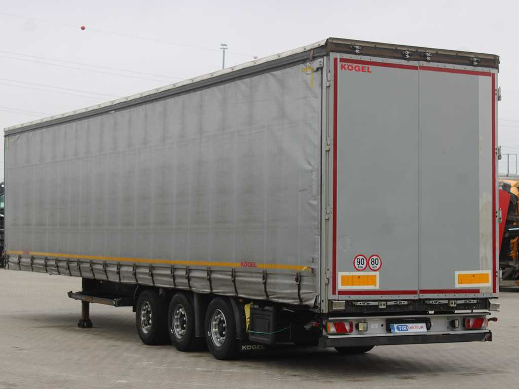 Kögel SN 24, LOWDECK, LIFTING AXLE, MULTILOCK, LIFTING ROOF - Semirremolque lona: foto 5 Kögel SN 24, LOWDECK, LIFTING AXLE, MULTILOCK, LIFTING ROOF - Semirremolque lona: foto 5
