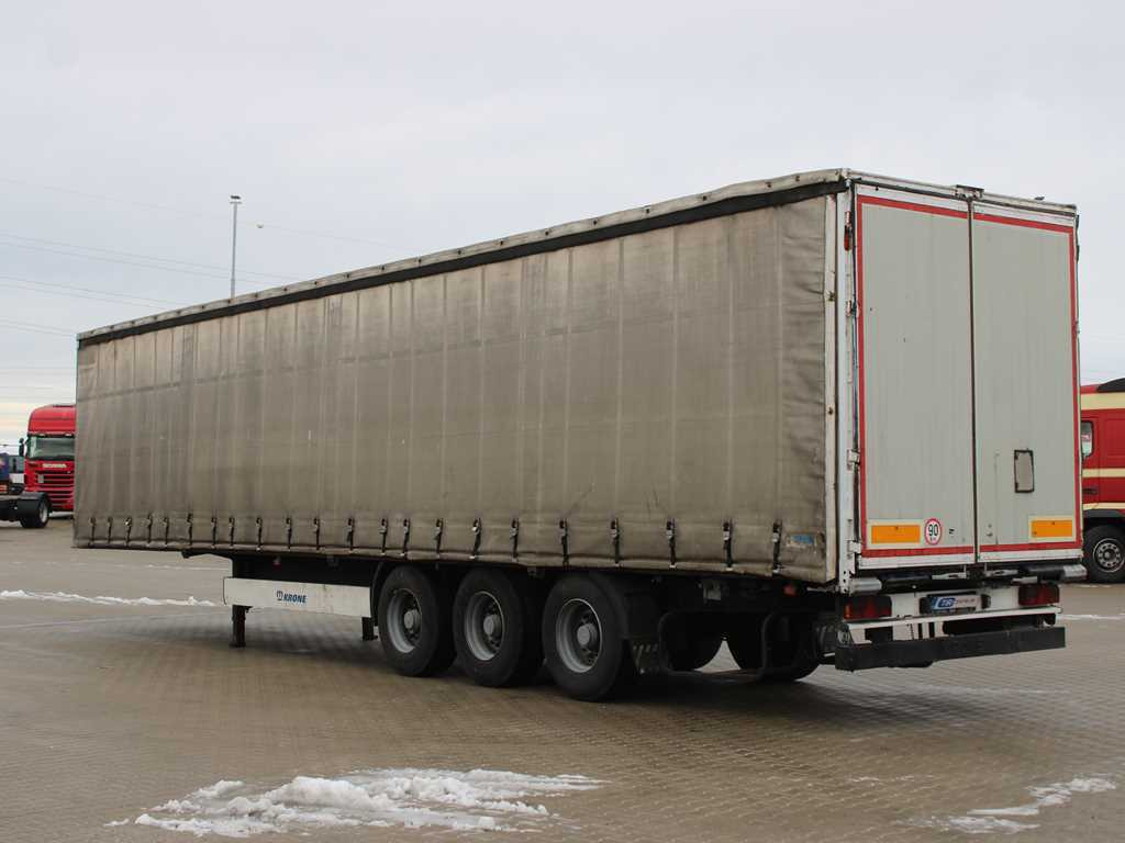 Krone KRONE SDP 27 WKE, LIFTING AXLE - Semirremolque lona: foto 5 Krone KRONE SDP 27 WKE, LIFTING AXLE - Semirremolque lona: foto 5