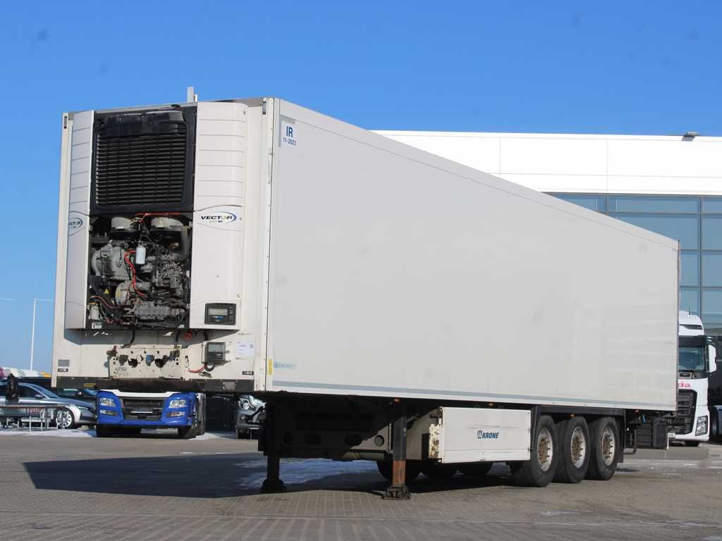 Krone SD,LIFTING AXLE,2X PALLET BASKET,DOUBLE CHAMBER - Frigorífico semirremolque: foto 1 Krone SD,LIFTING AXLE,2X PALLET BASKET,DOUBLE CHAMBER - Frigorífico semirremolque: foto 1