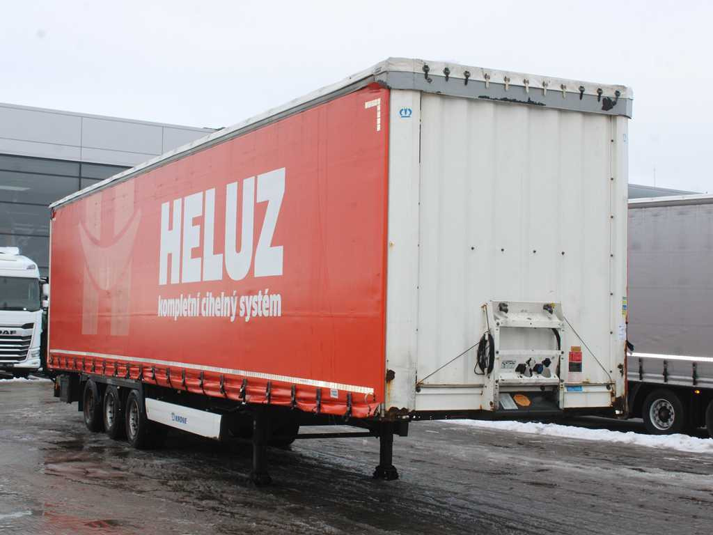 Krone SD, LOWDECK, MULTILOCK, LIFTING AXLE, LIFTING ROOF - Semirremolque lona: foto 3 Krone SD, LOWDECK, MULTILOCK, LIFTING AXLE, LIFTING ROOF - Semirremolque lona: foto 3