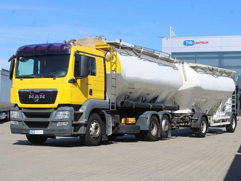 MAN TGA 26.440, 6x2, EURO 5, FELDBINDER 30m3+SPITZER - Cisterna camión: foto 1 MAN TGA 26.440, 6x2, EURO 5, FELDBINDER 30m3+SPITZER - Cisterna camión: foto 1