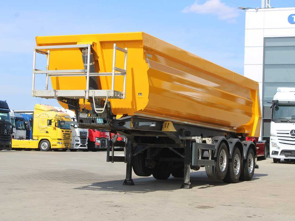 Meiller MHPS 15/27, SAF, LIFT AXLE, 30m³, SLIDING PIN FOR 4X2 AND 6X4 - Volquete semirremolque: foto 1 Meiller MHPS 15/27, SAF, LIFT AXLE, 30m³, SLIDING PIN FOR 4X2 AND 6X4 - Volquete semirremolque: foto 1