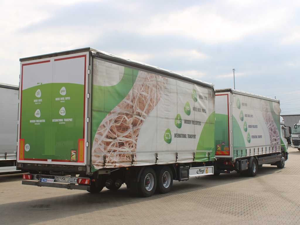 Mercedes-Benz ATEGO 1530, EURO 6 + FLIEGL - Camión lona: foto 4 Mercedes-Benz ATEGO 1530, EURO 6 + FLIEGL - Camión lona: foto 4