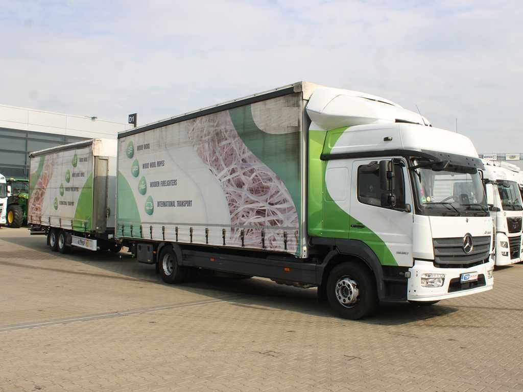 Mercedes-Benz ATEGO 1530, EURO 6 + FLIEGL - Camión lona: foto 3 Mercedes-Benz ATEGO 1530, EURO 6 + FLIEGL - Camión lona: foto 3