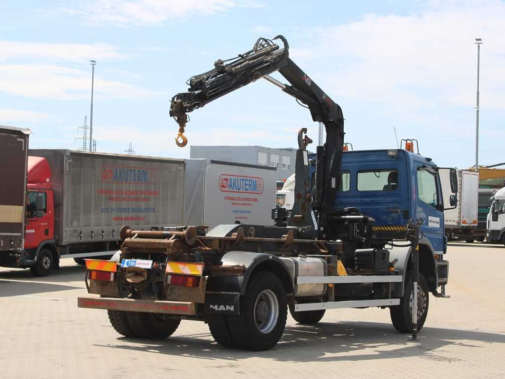 Mercedes-Benz AXOR 1824, CRANE HIAB 099B-3 DUO, 4x4 - Multibasculante camión, Camión grúa: foto 3 Mercedes-Benz AXOR 1824, CRANE HIAB 099B-3 DUO, 4x4 - Multibasculante camión, Camión grúa: foto 3