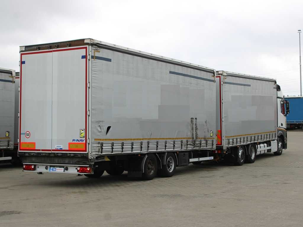 Mercedes-Benz Actros 2542, 6X2, EURO 6 + PANAV TV018M - Camión lona: foto 3 Mercedes-Benz Actros 2542, 6X2, EURO 6 + PANAV TV018M - Camión lona: foto 3