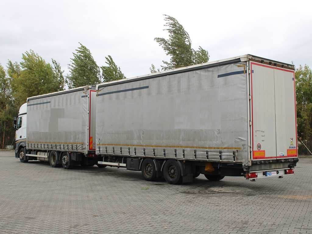 Mercedes-Benz Actros 2542, 6X2, LIFTING AXLE + PANAV TVK18M - Camión lona: foto 4 Mercedes-Benz Actros 2542, 6X2, LIFTING AXLE + PANAV TVK18M - Camión lona: foto 4