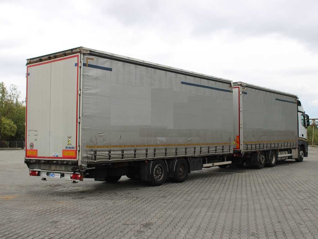 Mercedes-Benz Actros 2542, 6X2, LIFTING AXLE + PANAV TVK18M - Camión lona: foto 3 Mercedes-Benz Actros 2542, 6X2, LIFTING AXLE + PANAV TVK18M - Camión lona: foto 3
