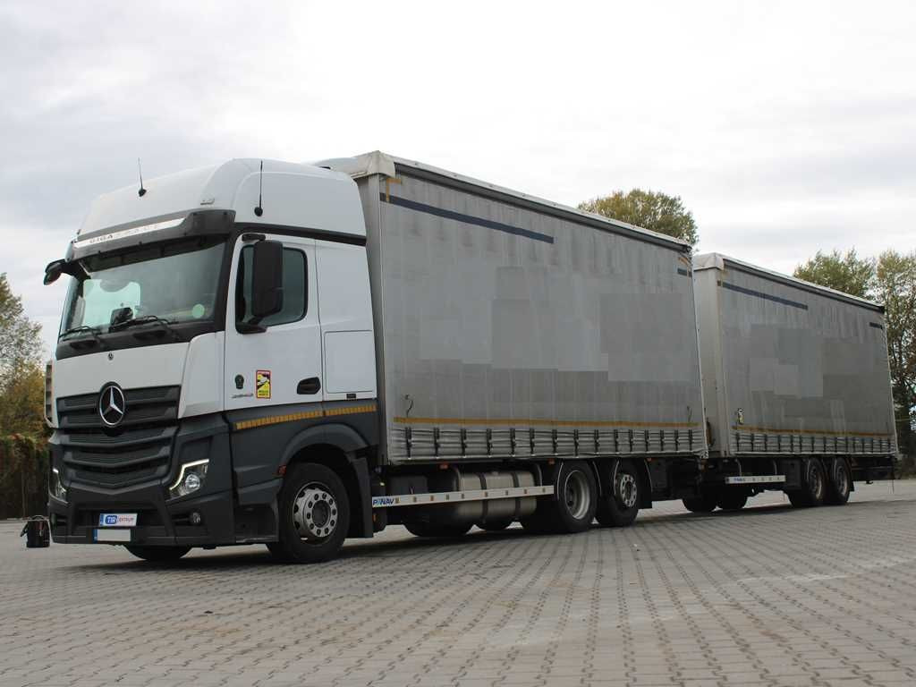 Camión lona Mercedes-Benz Actros 2542, 6X2, NAVIGATION+ PANAV TVK18M: foto 1