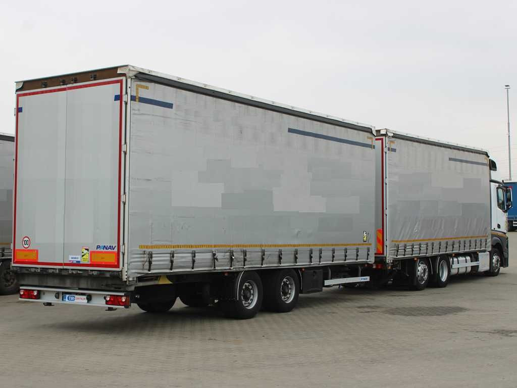 Mercedes-Benz Actros 2542, 6x2, EURO 6 + PANAV TV018M - Camión lona: foto 3 Mercedes-Benz Actros 2542, 6x2, EURO 6 + PANAV TV018M - Camión lona: foto 3