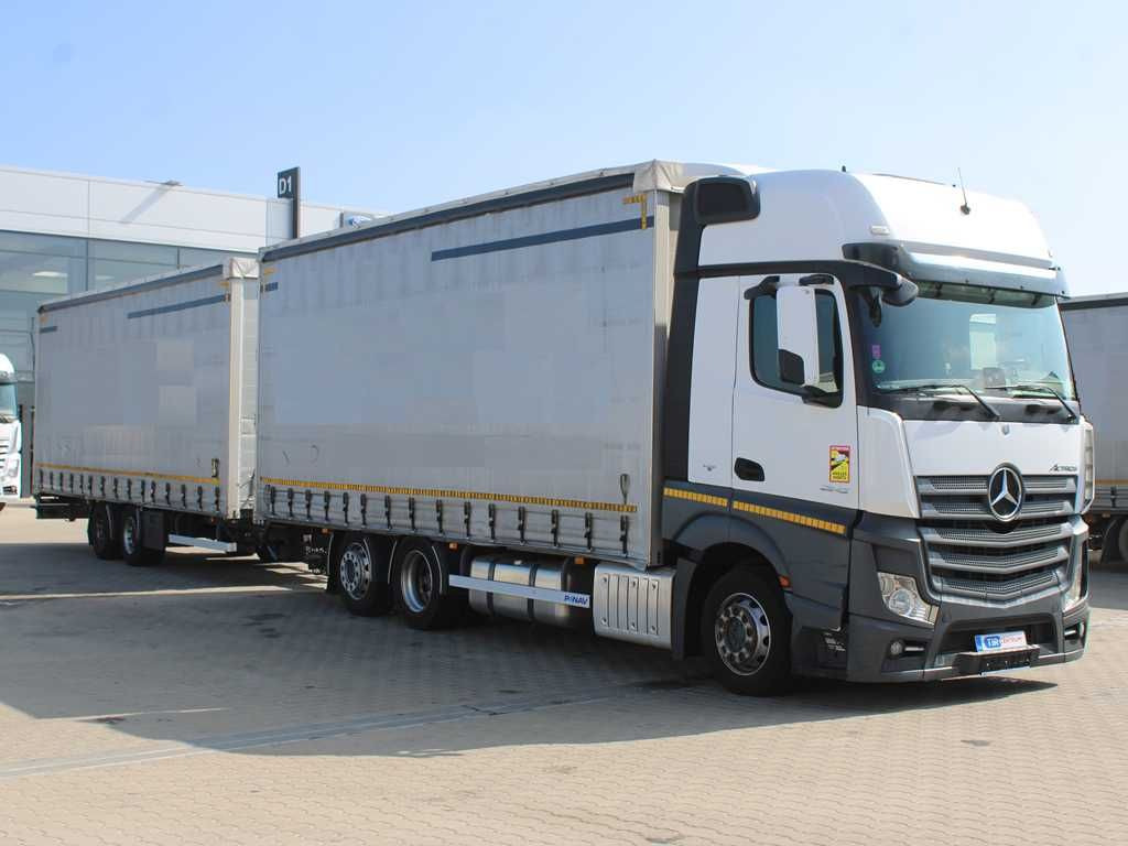 Mercedes-Benz Actros 2542, EURO 6, 6X2 + PANAV TV018M - Camión lona: foto 2 Mercedes-Benz Actros 2542, EURO 6, 6X2 + PANAV TV018M - Camión lona: foto 2