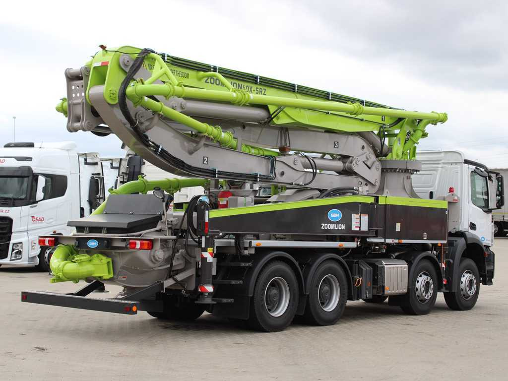 Mercedes-Benz Actros 3740, 8X4, ZOOMLION ZL40X-5RZ Car Pump, NEW VEHICLE!! - Bomba de hormigón: foto 4 Mercedes-Benz Actros 3740, 8X4, ZOOMLION ZL40X-5RZ Car Pump, NEW VEHICLE!! - Bomba de hormigón: foto 4