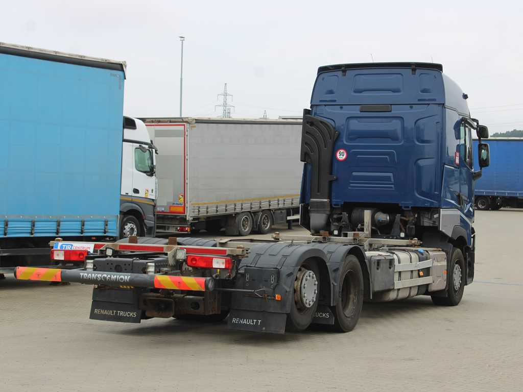 Renault T 480, BDF, EURO 6, AIR SUSPENSION, LIFTING AXLE - Portacontenedore/ Intercambiable camión: foto 4 Renault T 480, BDF, EURO 6, AIR SUSPENSION, LIFTING AXLE - Portacontenedore/ Intercambiable camión: foto 4