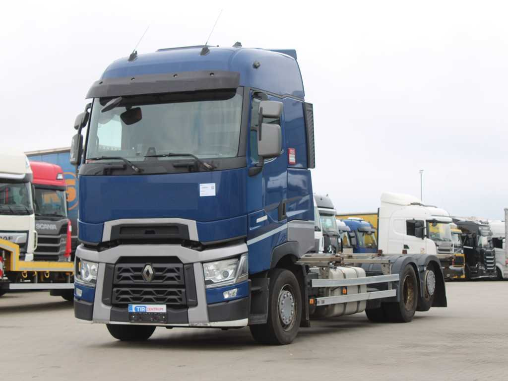 Renault T 480, BDF, EURO 6, AIR SUSPENSION, LIFTING AXLE - Portacontenedore/ Intercambiable camión: foto 1 Renault T 480, BDF, EURO 6, AIR SUSPENSION, LIFTING AXLE - Portacontenedore/ Intercambiable camión: foto 1