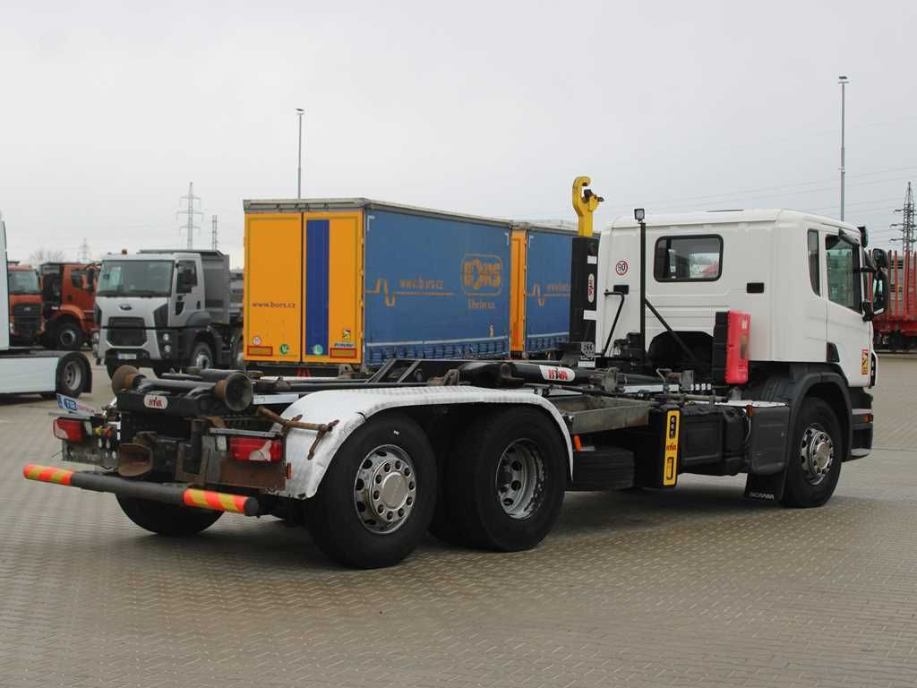 Scania P410, EURO 5, 6X2, HOOK CONTAINER, LIFTING AXLE - Multibasculante camión: foto 3 Scania P410, EURO 5, 6X2, HOOK CONTAINER, LIFTING AXLE - Multibasculante camión: foto 3