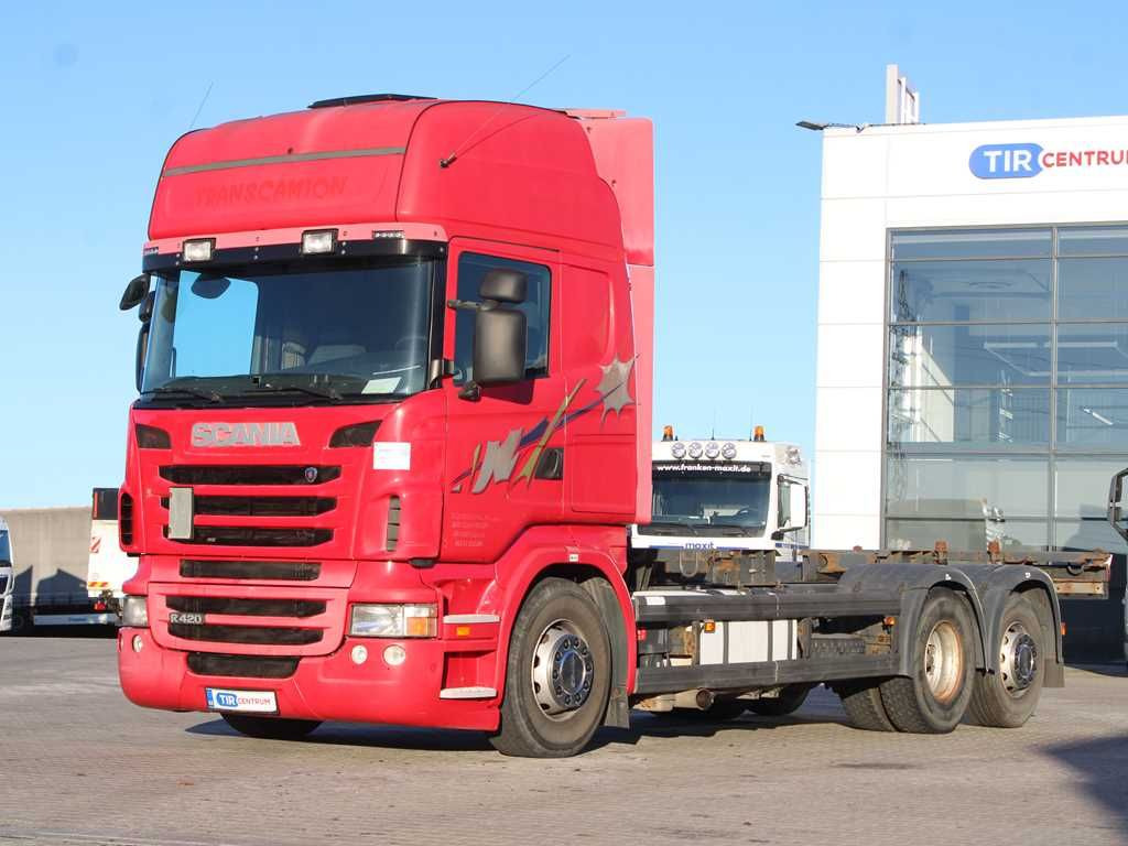 Scania R 420 LB, EURO 5, 6X2, MNB, BDF, RETARDER - Portacontenedore/ Intercambiable camión: foto 1 Scania R 420 LB, EURO 5, 6X2, MNB, BDF, RETARDER - Portacontenedore/ Intercambiable camión: foto 1