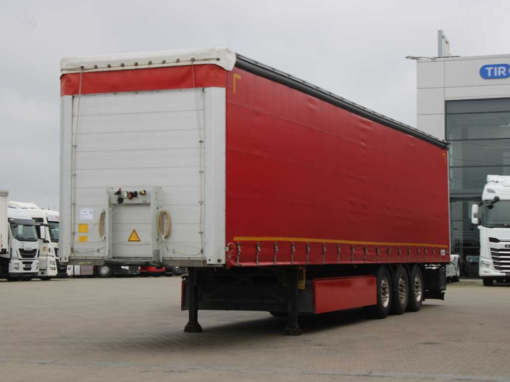Schmitz SCB*s3t, 2X LIFTING AXLE, 2X PALLET BASKET, MULTILOCK - Semirremolque lona: foto 1 Schmitz SCB*s3t, 2X LIFTING AXLE, 2X PALLET BASKET, MULTILOCK - Semirremolque lona: foto 1