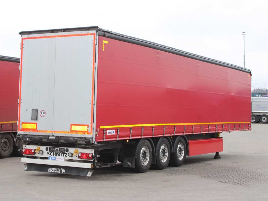 Schmitz SCB*s3t, 2X LIFTING AXLE, 2X PALLET BASKET, MULTILOCK - Semirremolque lona: foto 4 Schmitz SCB*s3t, 2X LIFTING AXLE, 2X PALLET BASKET, MULTILOCK - Semirremolque lona: foto 4