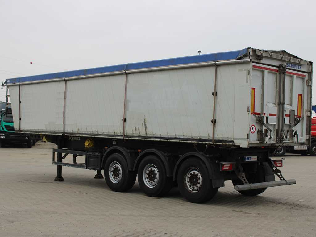 Schmitz SKI 24 SL 10.5, AXLES 9t, LIFTING AXLE, ALUMINUM BODY - Volquete semirremolque: foto 4 Schmitz SKI 24 SL 10.5, AXLES 9t, LIFTING AXLE, ALUMINUM BODY - Volquete semirremolque: foto 4