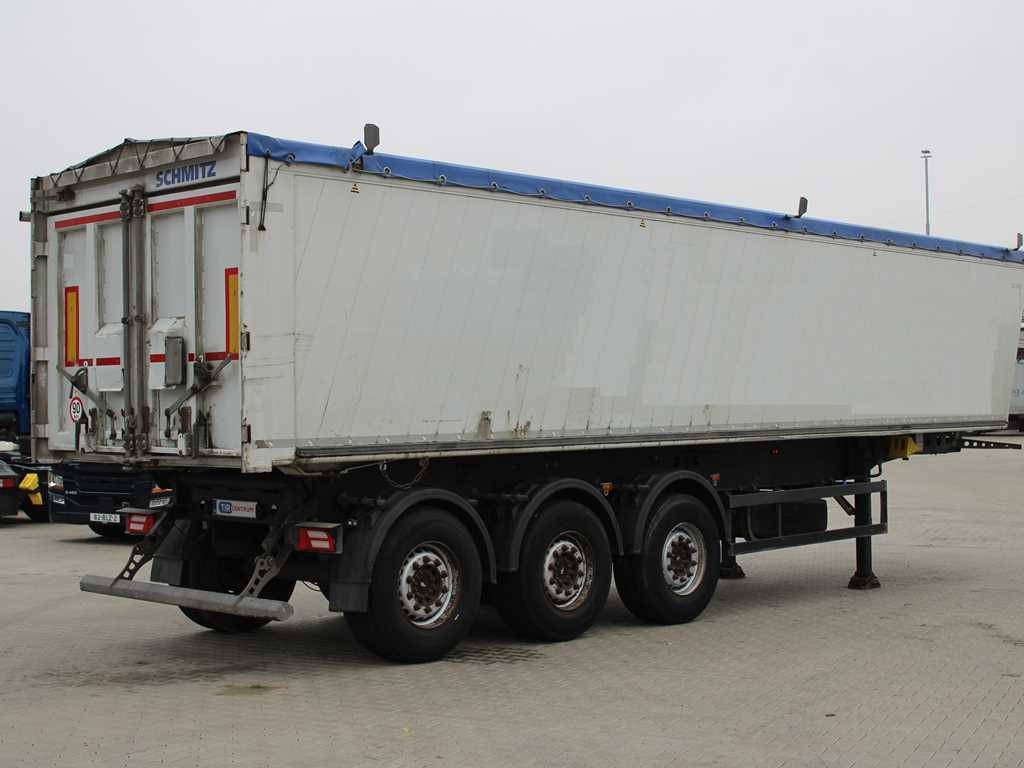 Schmitz SKI 24 SL 10.5, AXLES 9t, LIFTING AXLE, ALUMINUM BODY - Volquete semirremolque: foto 3 Schmitz SKI 24 SL 10.5, AXLES 9t, LIFTING AXLE, ALUMINUM BODY - Volquete semirremolque: foto 3