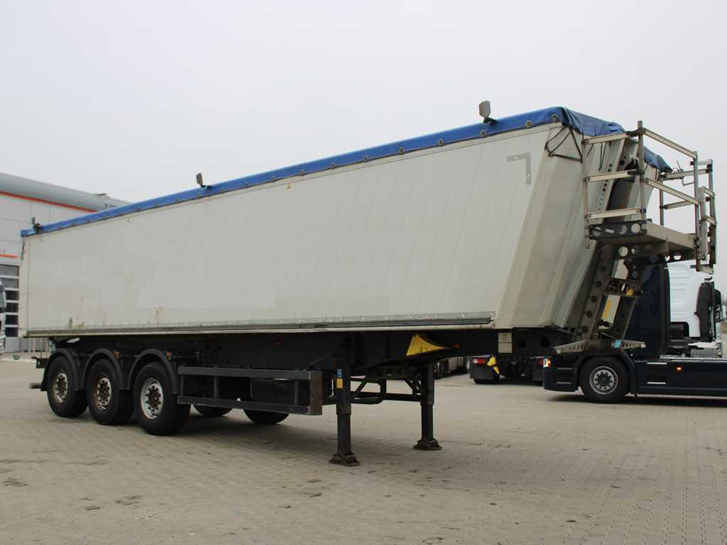 Schmitz SKI 24 SL 10.5, AXLES 9t, LIFTING AXLE, ALUMINUM BODY - Volquete semirremolque: foto 2 Schmitz SKI 24 SL 10.5, AXLES 9t, LIFTING AXLE, ALUMINUM BODY - Volquete semirremolque: foto 2