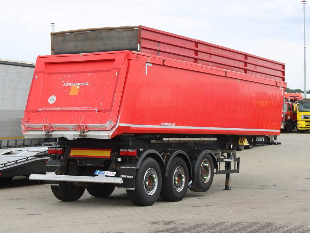 Schwarzmüller KIS 3/E, 2X LIFT AXLE, SAF, 46m³ - Volquete semirremolque: foto 4 Schwarzmüller KIS 3/E, 2X LIFT AXLE, SAF, 46m³ - Volquete semirremolque: foto 4