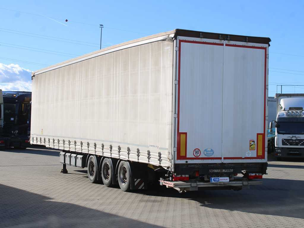 Schwarzmüller SPA 3/E, LOWDECK, LIFT AXLE, HYDRAULIC FRONT, SAF - Semirremolque lona: foto 5 Schwarzmüller SPA 3/E, LOWDECK, LIFT AXLE, HYDRAULIC FRONT, SAF - Semirremolque lona: foto 5