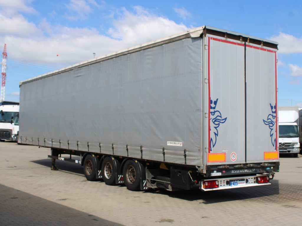 Schwarzmüller SPA 3/E, LOWDECK, MULTILOCK, LIFTING AXLE - Semirremolque lona: foto 4 Schwarzmüller SPA 3/E, LOWDECK, MULTILOCK, LIFTING AXLE - Semirremolque lona: foto 4