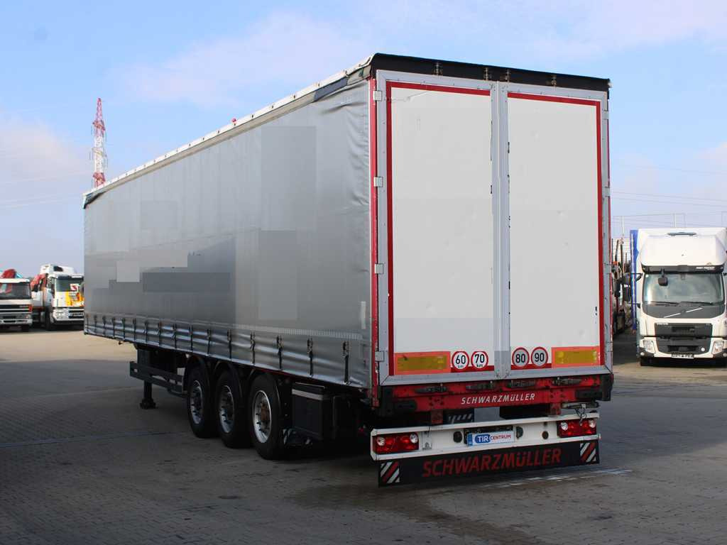 Schwarzmüller SPA 3/E, MULTILOCK, LIFTING AXLE - Semirremolque lona: foto 5 Schwarzmüller SPA 3/E, MULTILOCK, LIFTING AXLE - Semirremolque lona: foto 5