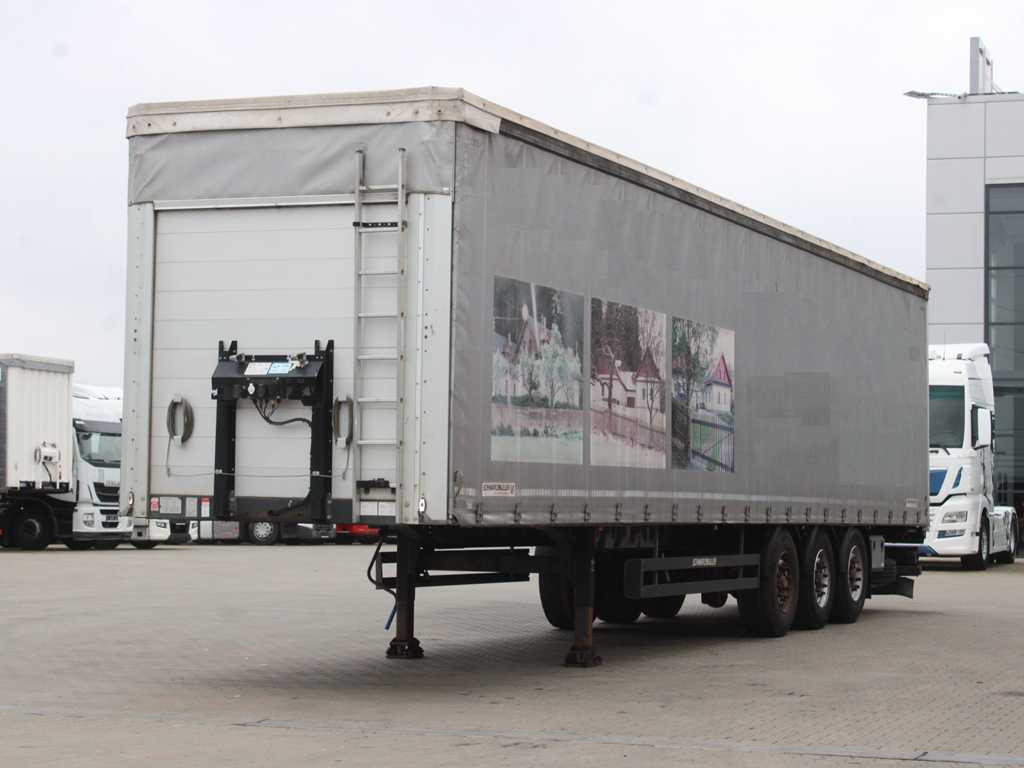 Schwarzmüller SPA3/E, LIFTING AXLE, MULTILOCK - Semirremolque lona: foto 1 Schwarzmüller SPA3/E, LIFTING AXLE, MULTILOCK - Semirremolque lona: foto 1