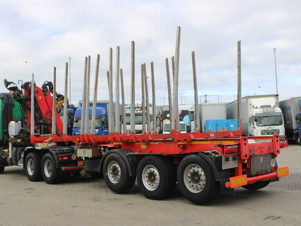 Umikov NPK 39, 2X LIFTING AXLE, SAF - Semirremolque maderero: foto 3 Umikov NPK 39, 2X LIFTING AXLE, SAF - Semirremolque maderero: foto 3