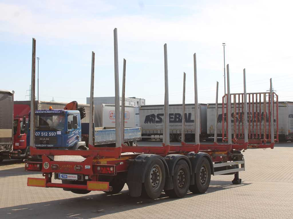 Umikov NPK 39, SAF AXLES, 2X LIFT AXLE - Semirremolque maderero: foto 4 Umikov NPK 39, SAF AXLES, 2X LIFT AXLE - Semirremolque maderero: foto 4