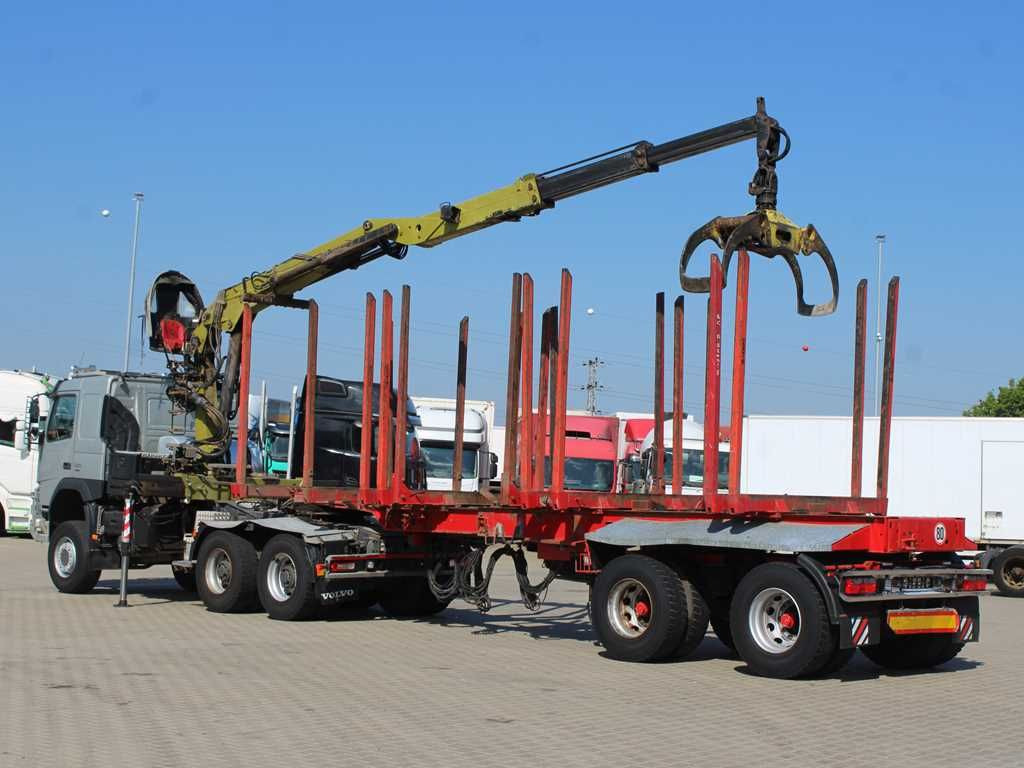 Volvo FMX 500, 6X6,LOGLIFT F265Z95 +trailer DOLL(2007) - Camión forestal, Camión grúa: foto 4 Volvo FMX 500, 6X6,LOGLIFT F265Z95 +trailer DOLL(2007) - Camión forestal, Camión grúa: foto 4