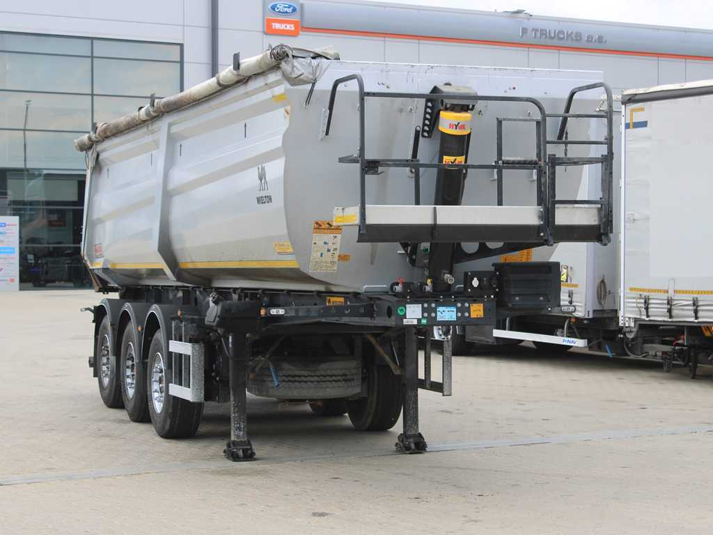Wielton NW-3, LIFT AXLE, SAF, HARDOX, 32m³ - Volquete semirremolque: foto 3 Wielton NW-3, LIFT AXLE, SAF, HARDOX, 32m³ - Volquete semirremolque: foto 3