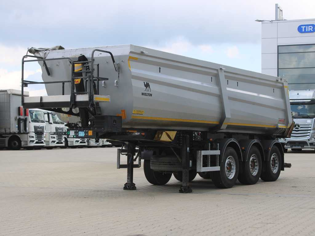 Wielton NW-3, LIFT AXLE, SAF, HARDOX, 32m³ - Volquete semirremolque: foto 1 Wielton NW-3, LIFT AXLE, SAF, HARDOX, 32m³ - Volquete semirremolque: foto 1